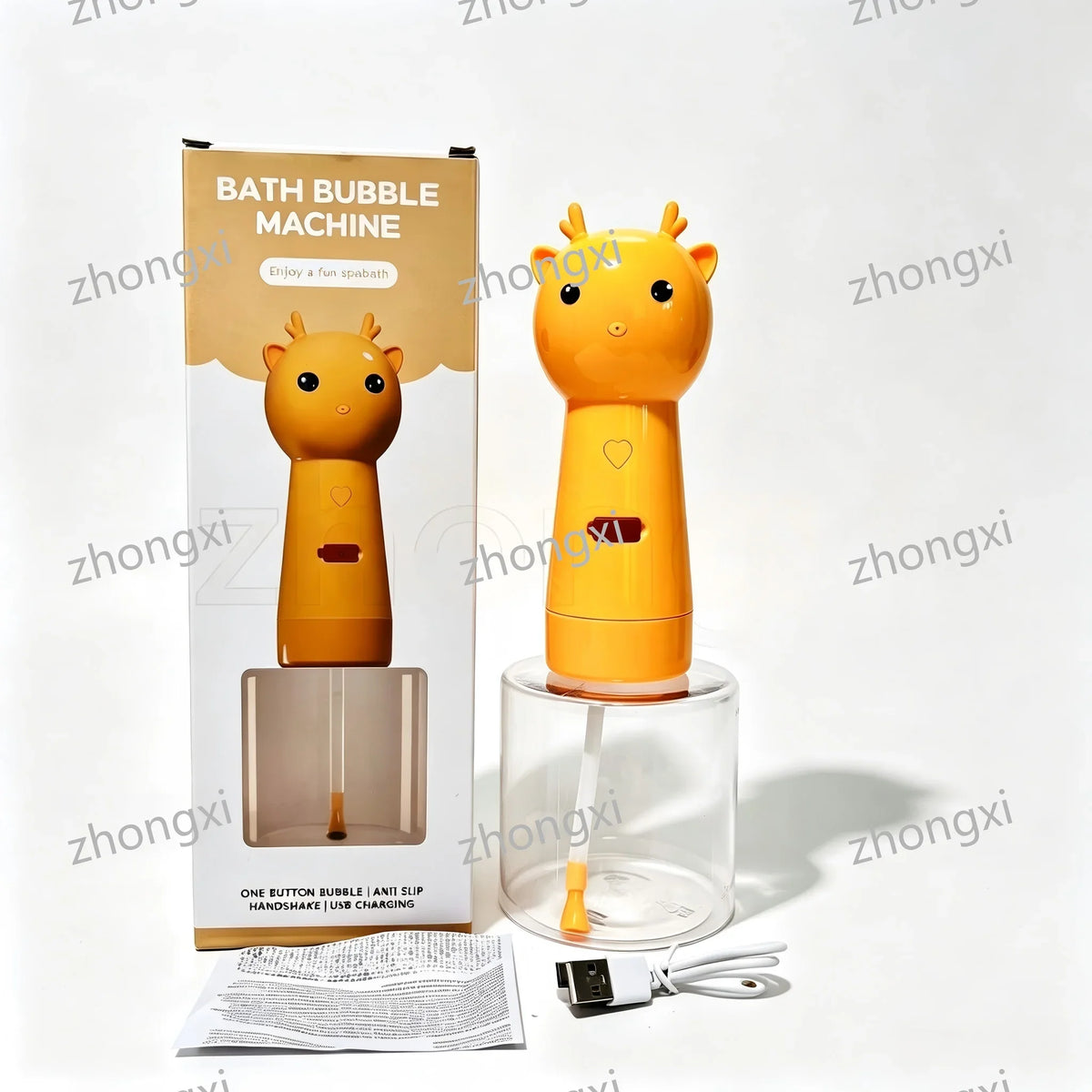 Cute Deer Pet Foam Maker One Button Auto - MyPetDollar.com