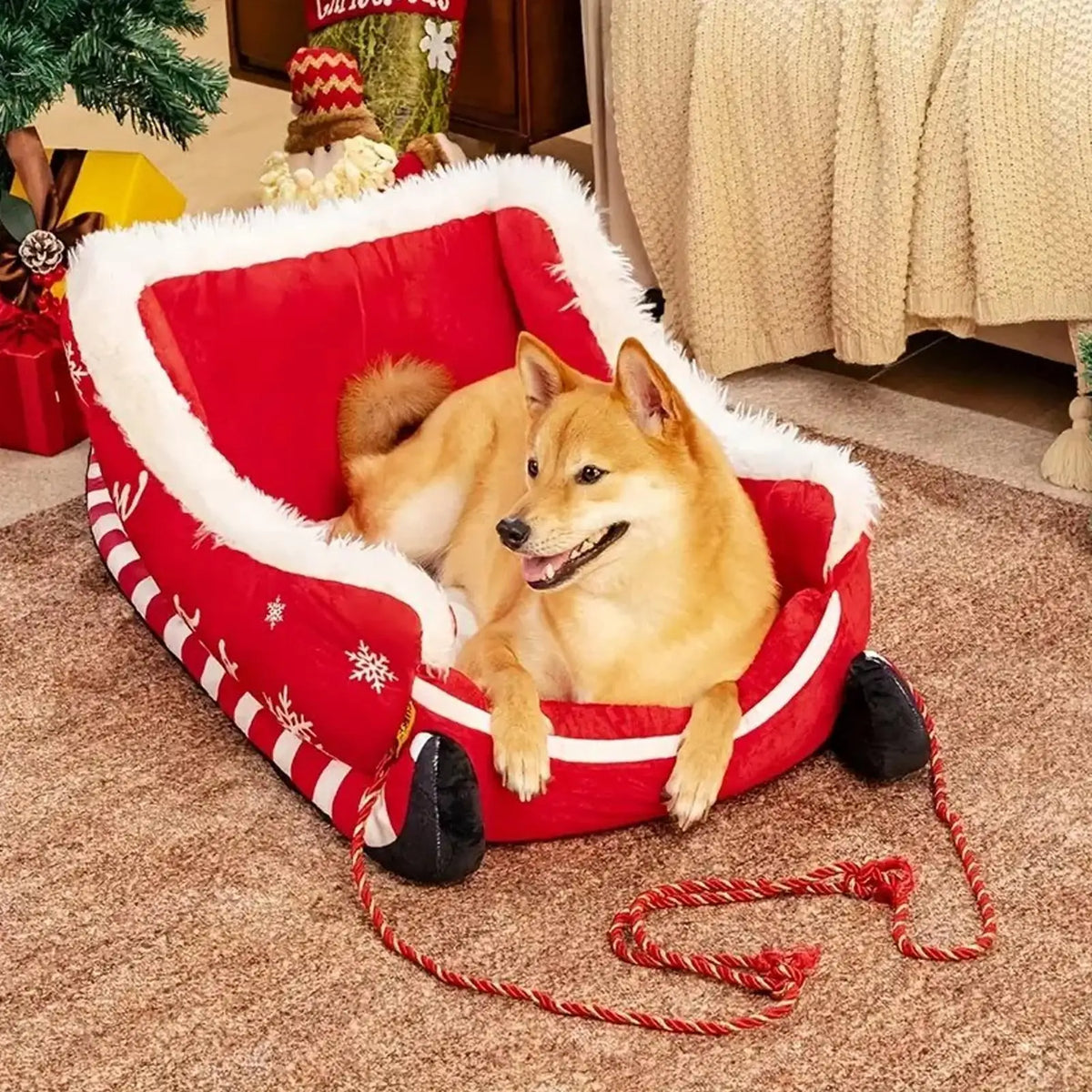 S/M Indoor Warm Dog Bed Pad Mat Warm With - MyPetDollar.com