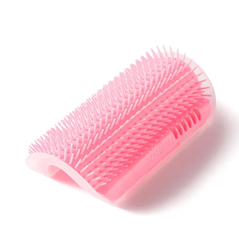 Cat Self Groomer Wall Corner Grooming Brush