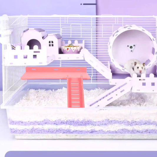Hamster Cage Platform PVC Climbing Ladder - MyPetDollar.com