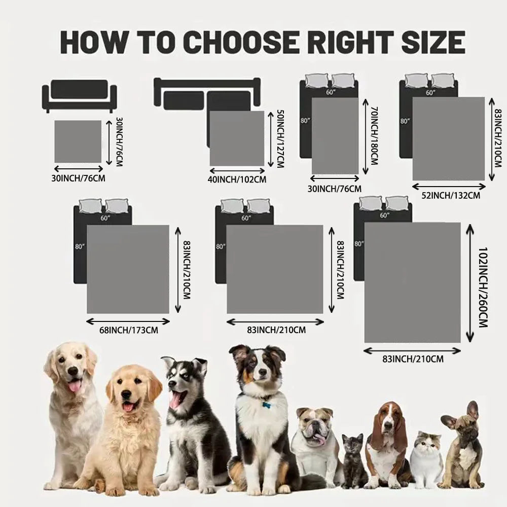 1pc Waterproof Pet Bed Cover, Bed and Sofa - MyPetDollar.com