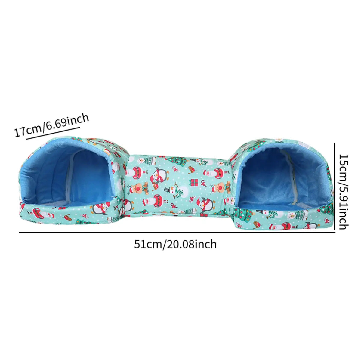 Hamster Hideout Tube Hideaway Guinea Pig Tunnel for Small Pets