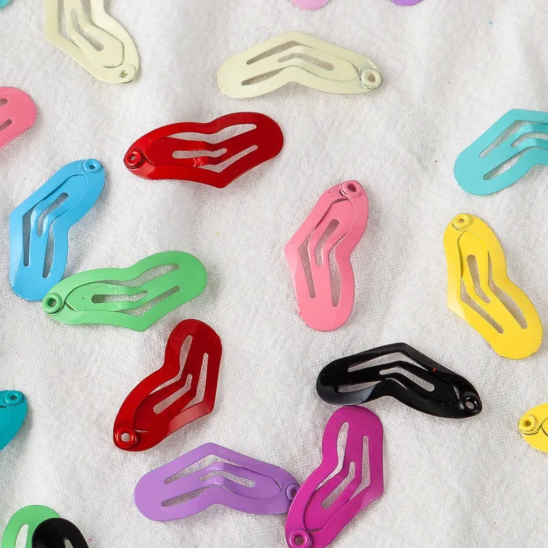 Mini Pet Dog Hairpin Metal Candy Color 2.5cm - MyPetDollar.com