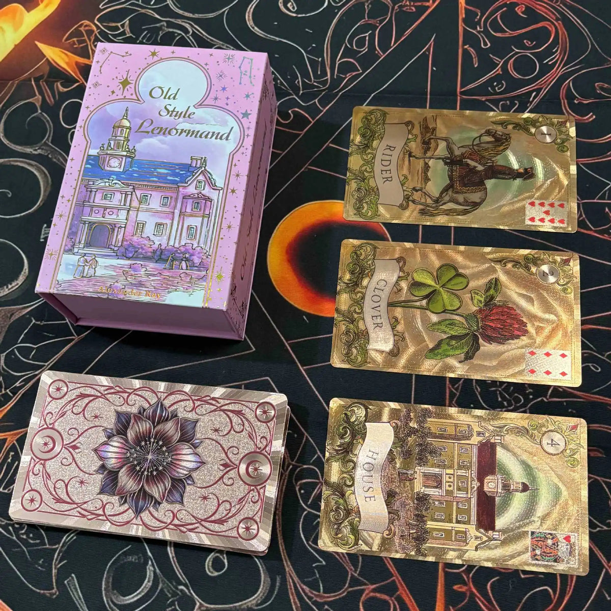12*7cm Old Style Lenormand Oracle Cards 38 - MyPetDollar.com