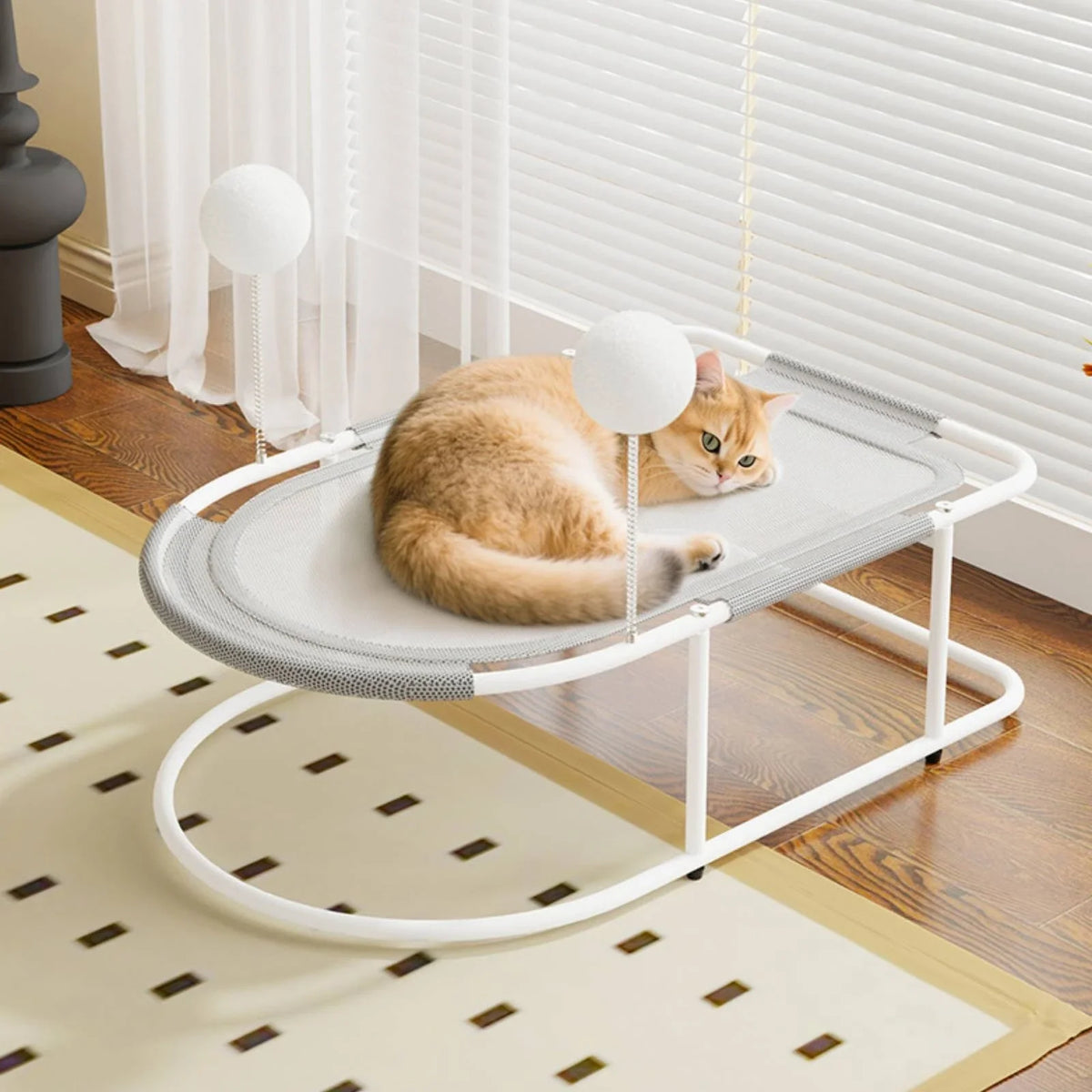 Elevated Cat Bed Cool Cat Hammock Furniture - MyPetDollar.com