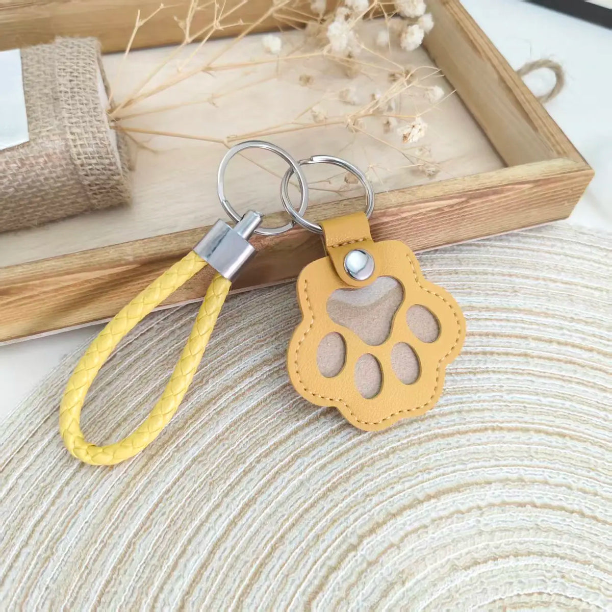 PU Leather Pet Hair Storage Bag