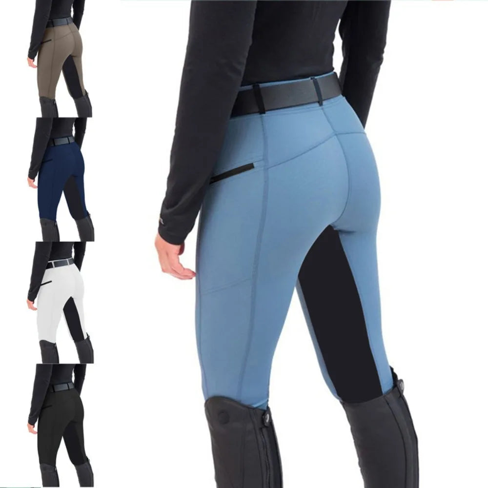 Women Riding Pants Stretchy Equestrian - MyPetDollar.com