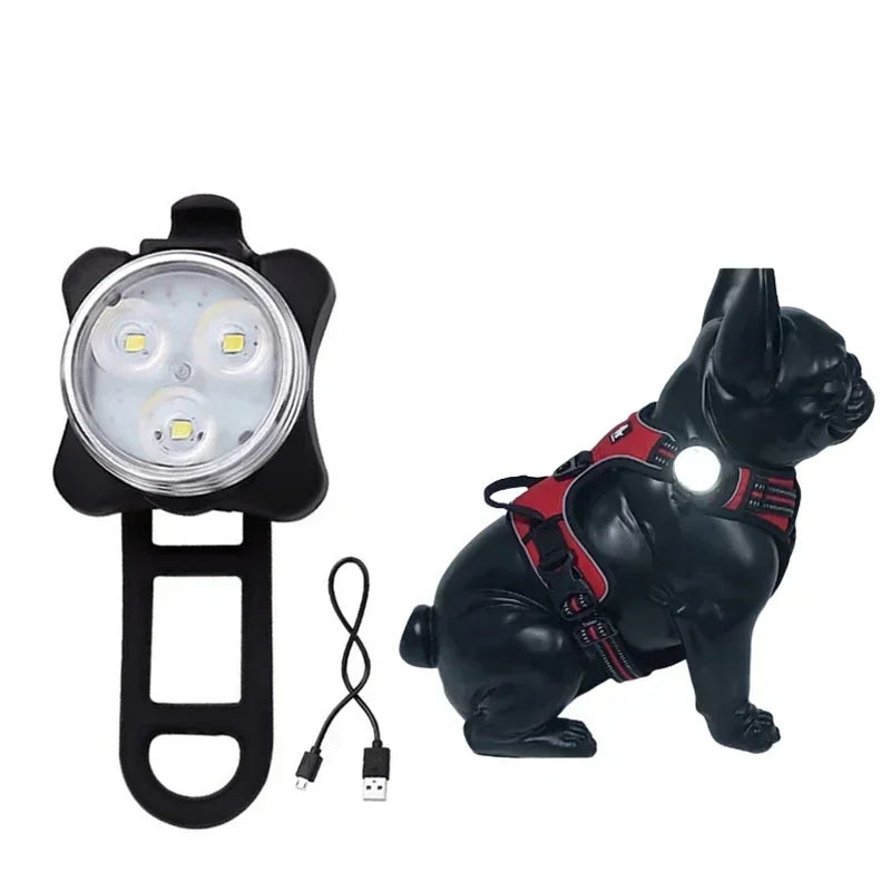 Portable Pet Safety Led Light 4 Modes USB - MyPetDollar.com