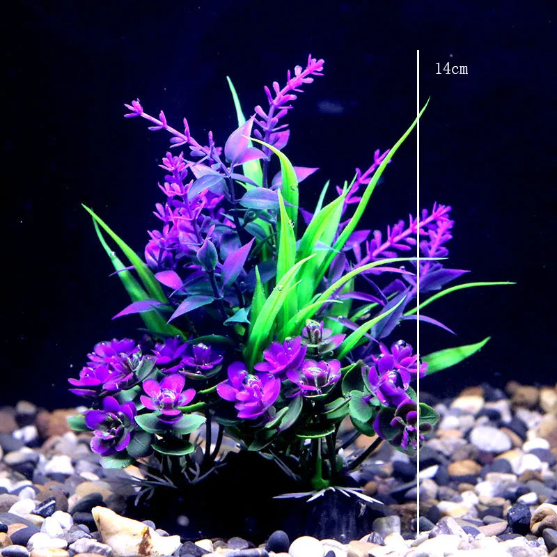 Artificial Water Plant Flower Set Sight of - MyPetDollar.com