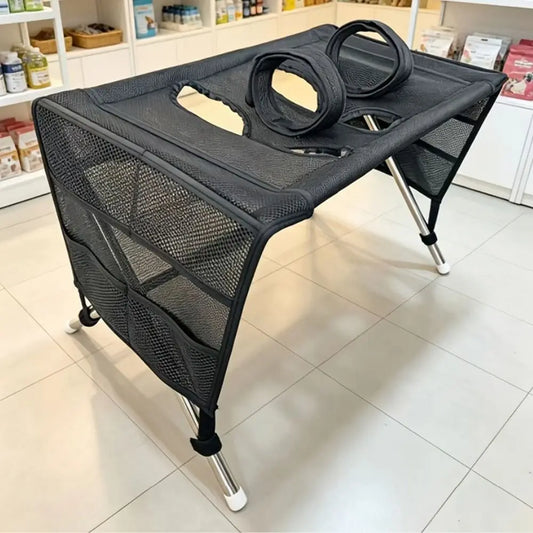 Folding Pet Grooming Hammock Anti-Scratch - MyPetDollar.com