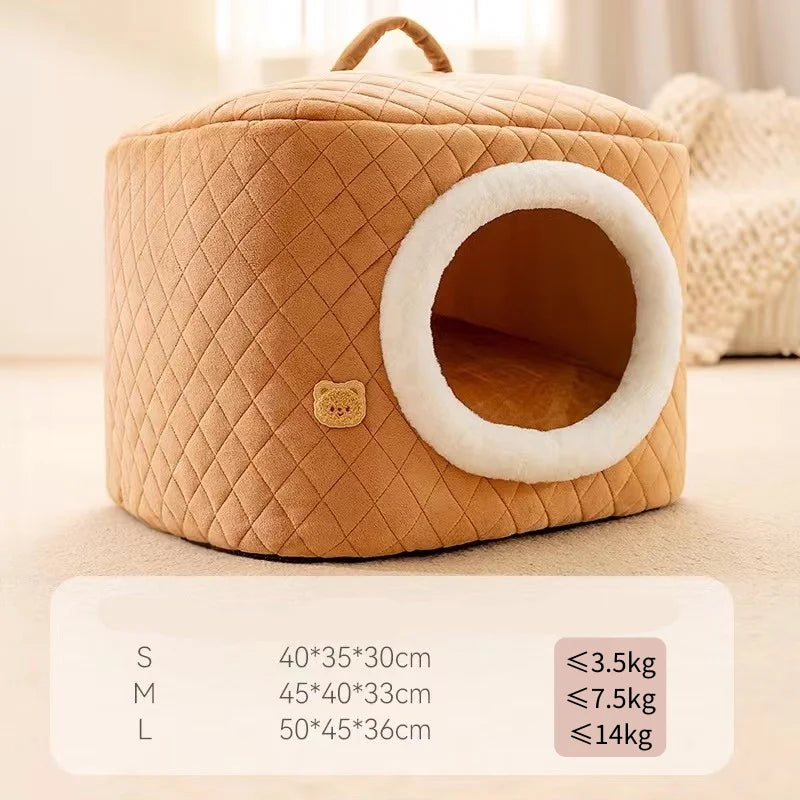 New Winter Pet House Dog Soft Nest Kennel - MyPetDollar.com