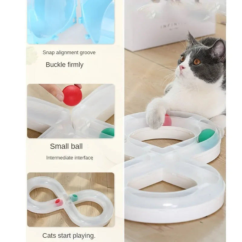 Household Cat Toy Turntable Cat Teasing Set - MyPetDollar.com