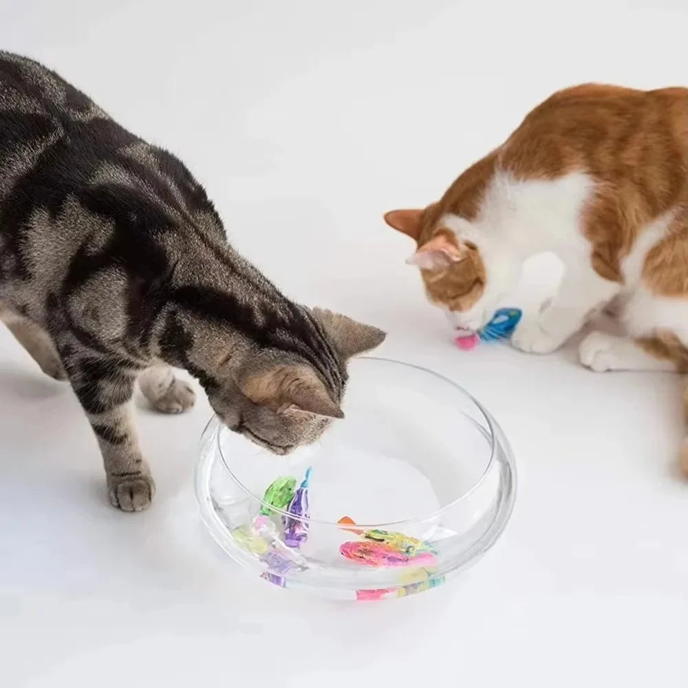 Cat Toy LED Inductive Interactive Swimming Robot Fish – view 6