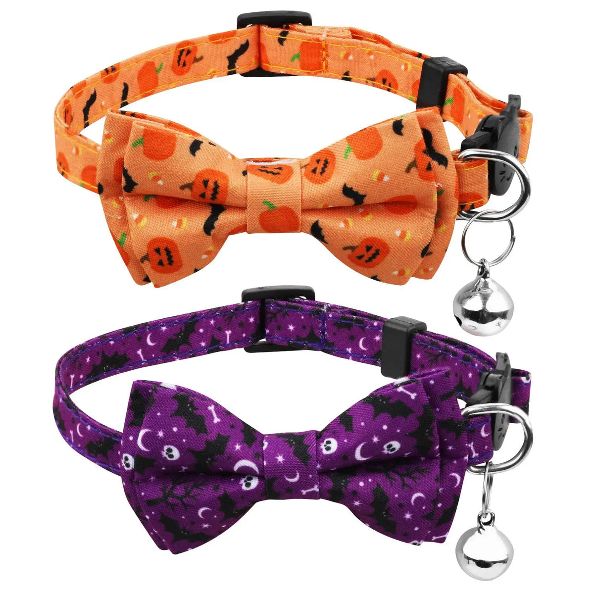 Funny Pattern Pet Collar Detachable Bow Tie - MyPetDollar.com