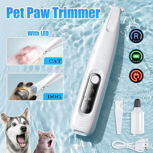 Upgrade Dog Paw Trimmer with LED Light - MyPetDollar.com