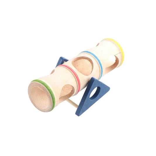 Gerbil Mouse Climbing Funny Wooden Hideout - MyPetDollar.com