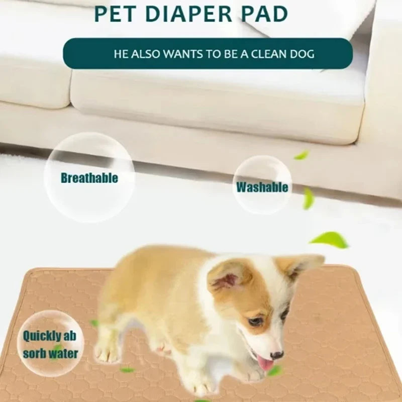 Dog Pee Pad Reusable Washable Dog Urine Mat - MyPetDollar.com