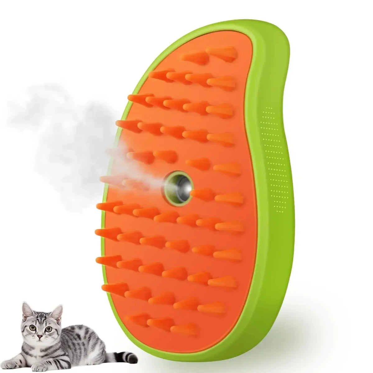 Cat Dog Steamy Brush Steam Brush Electric - MyPetDollar.com