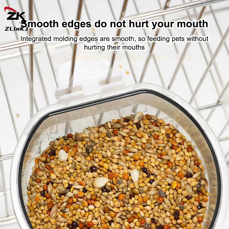 (ZYDD01) 1Pcs Bird Feeding Bowl Detachable - MyPetDollar.com