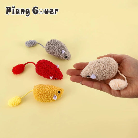 6pcs Random Mix Cute Mouse Cat Toy - MyPetDollar.com