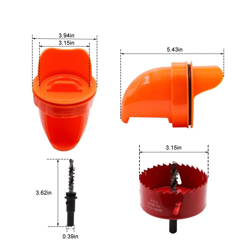 Chicken Feeder DIY Rainproof Poultry Feeder - MyPetDollar.com
