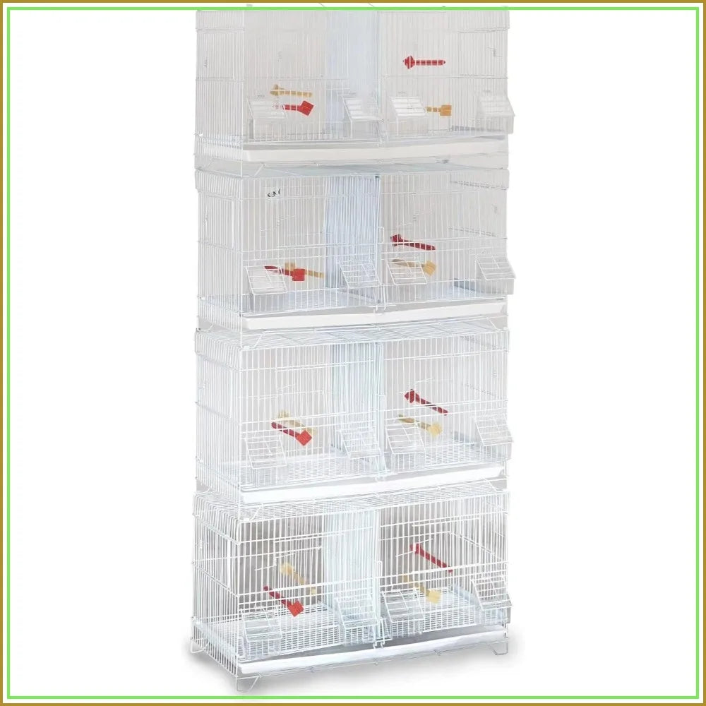4-Pack Stackable Breeding Bird Cage for - MyPetDollar.com