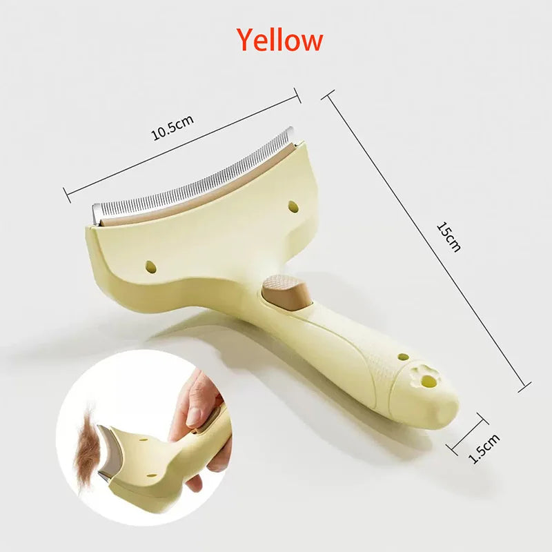 Professional Curved Pet Grooming Comb
