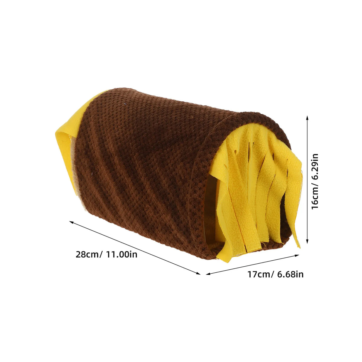 Guinea Pig Hideout Tunnel Soft Small Animal Resting Nest – 2 Colors