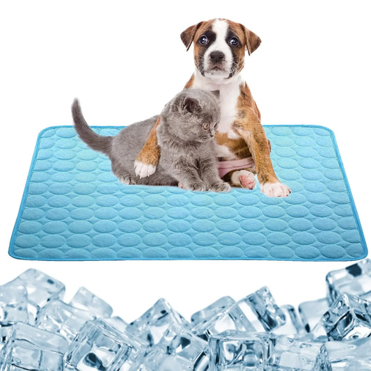 Dog Cooling Mat small Cooling Pad Summer Pet - MyPetDollar.com