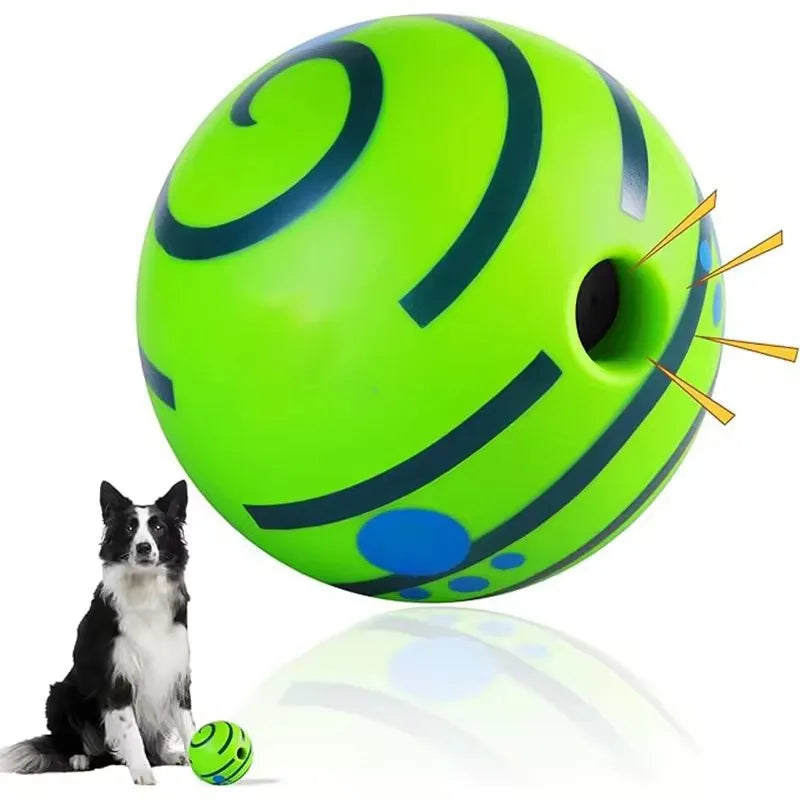 Wobble Wag Giggle Glow Ball Interactive Dog - MyPetDollar.com