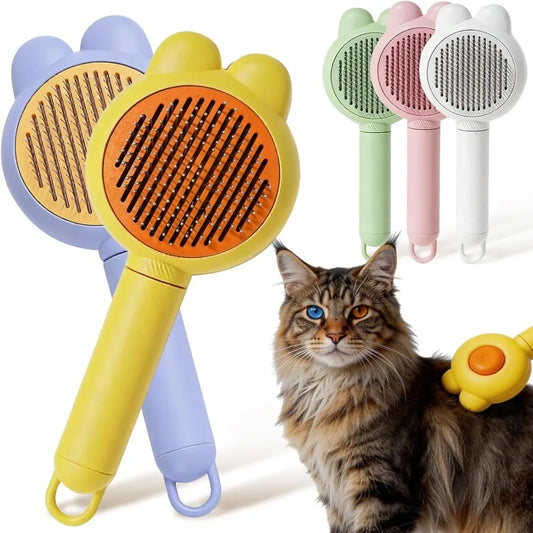 Pet Grooming Brush with Stainless Steel Pins - MyPetDollar.com