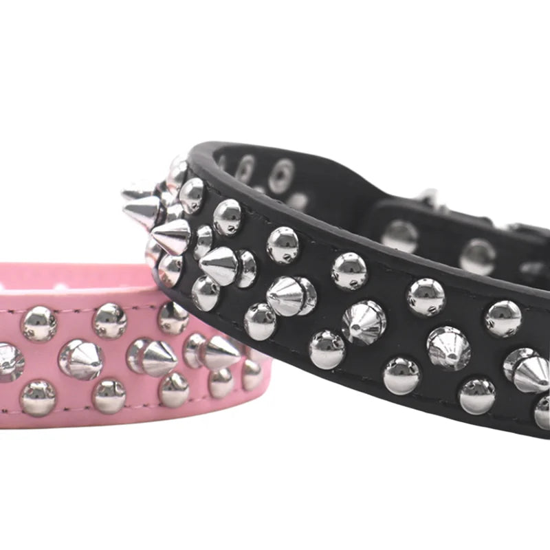 Pet Anti-Chew Collar, Studded Dog Collar for - MyPetDollar.com