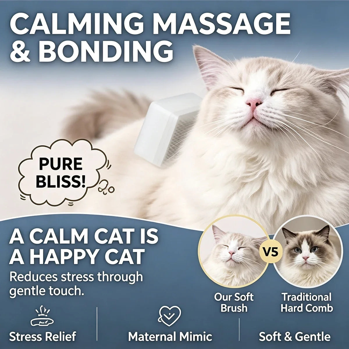 Simulated Cat Tongue Brush Multifunctional - MyPetDollar.com