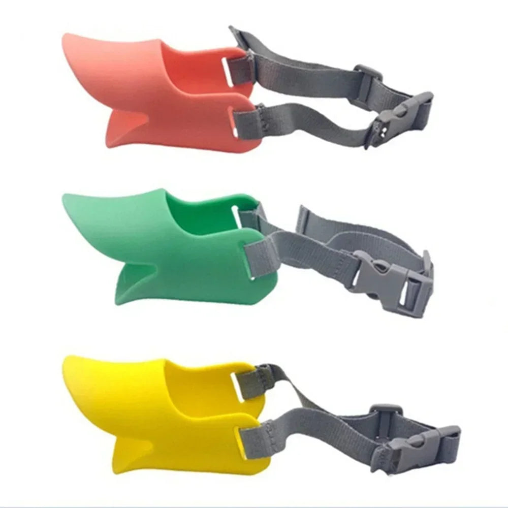 Dog Muzzle Silicone Duck Muzzle Mask for Pet - MyPetDollar.com
