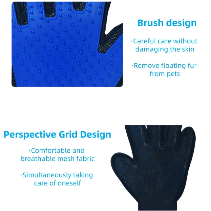 1Pair Pet Cat Gloves Pet Cleaning Hair - MyPetDollar.com