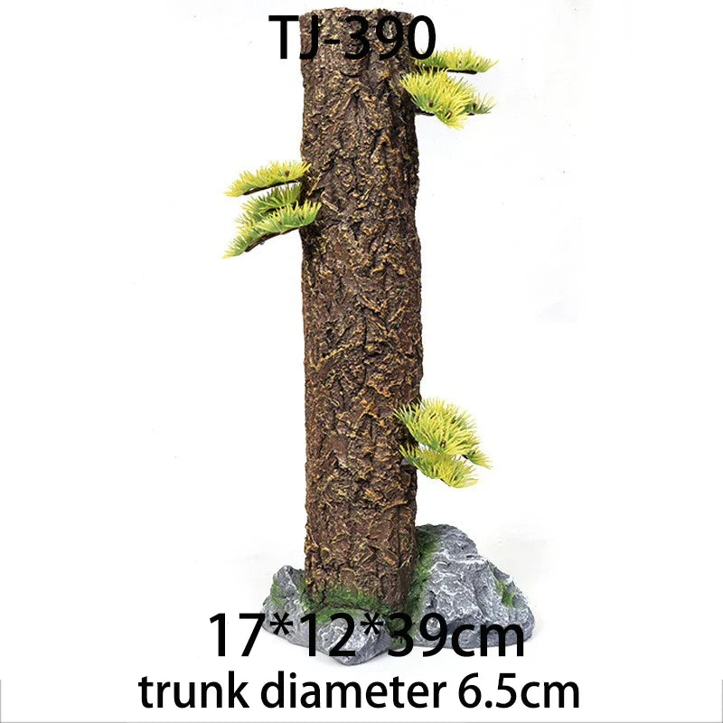 Fish Tank Resin Sinking Wood Aquarium Simulation Tree – 8 Colors
