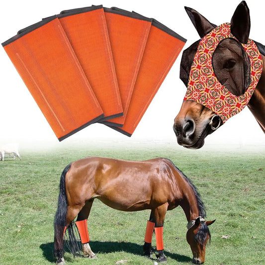 Horse Fly Boots Horse Reusable Leggins Fly - MyPetDollar.com