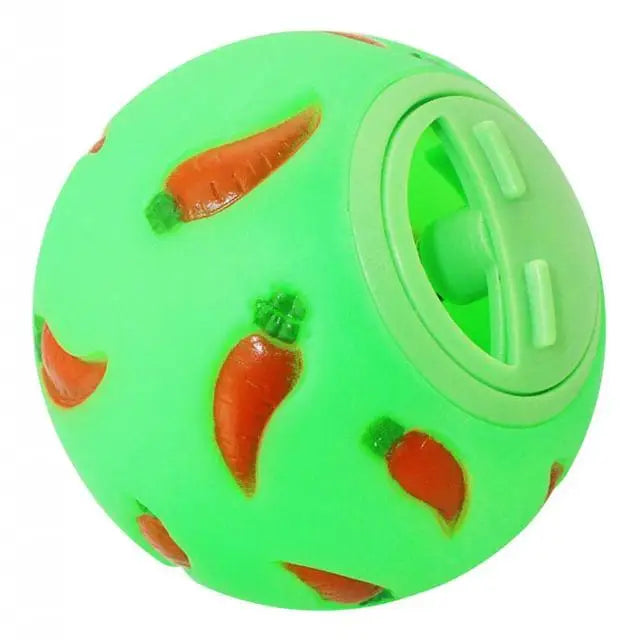 Rabbit Treat Ball Pet Slow Feeder – Small Pet Bowls & Feeders