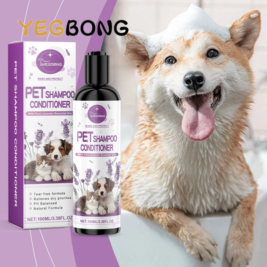 YEGBONG 100ml Pet Lavender Shampoo Gentle - MyPetDollar.com