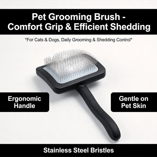 Professional Pet Dog Slicker Brush, Soft - MyPetDollar.com