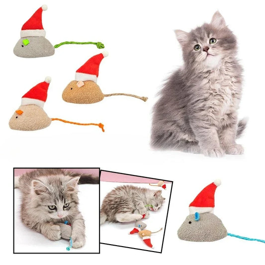 5pcs Cat Push Chew Toy Catnip Christmas - MyPetDollar.com