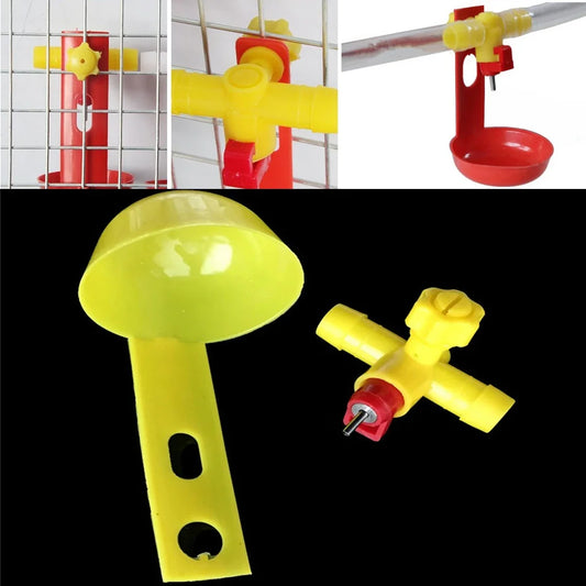 Chicken 3-Way Nipple Water Dispenser Kit - MyPetDollar.com