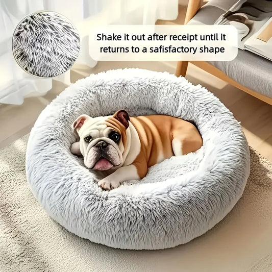 Cozy Donut-Shaped Beds for Dogs, Crate Mats, - MyPetDollar.com