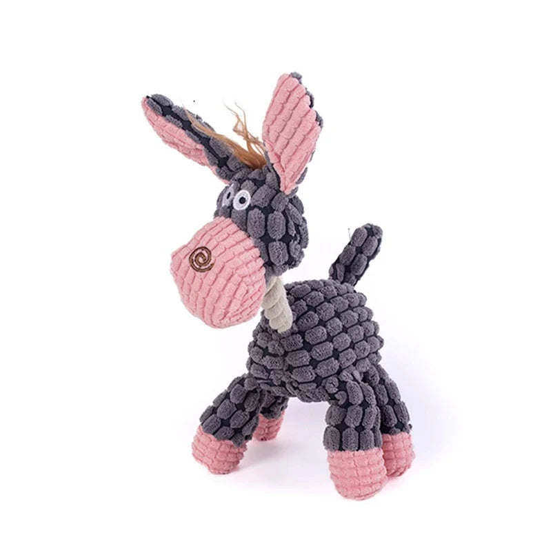 Interactive Popular Cute Animal Shaped Pet Plush Toys