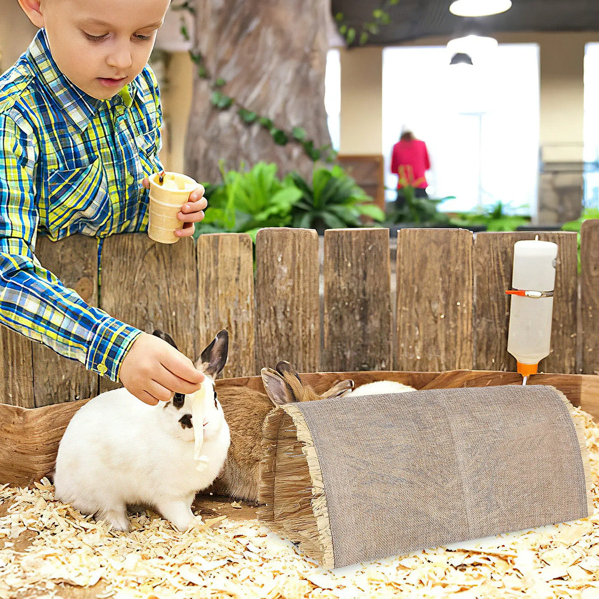 Rabbit Grass Nest Breathable Hand-Woven - MyPetDollar.com