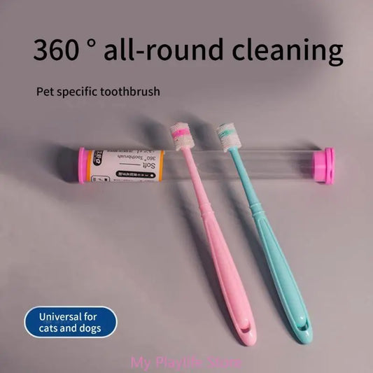 Small Pet Toothbrush for Dogs Cat Teeth - MyPetDollar.com