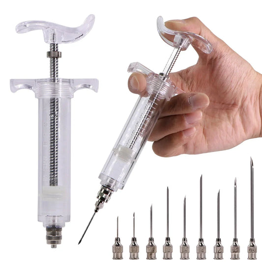 20/50/100ml Transparent Syringes Adjustable - MyPetDollar.com