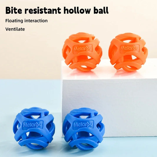 Floating Dog Chew Ball Indestructible Rubber - MyPetDollar.com