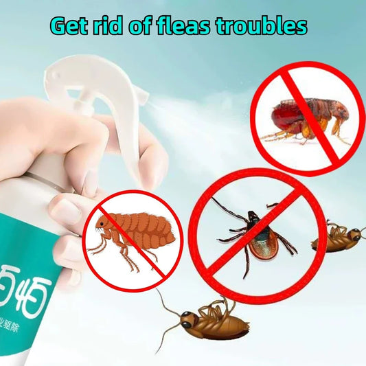 Control Fleas And Tick Pet Skin Care Spray - MyPetDollar.com