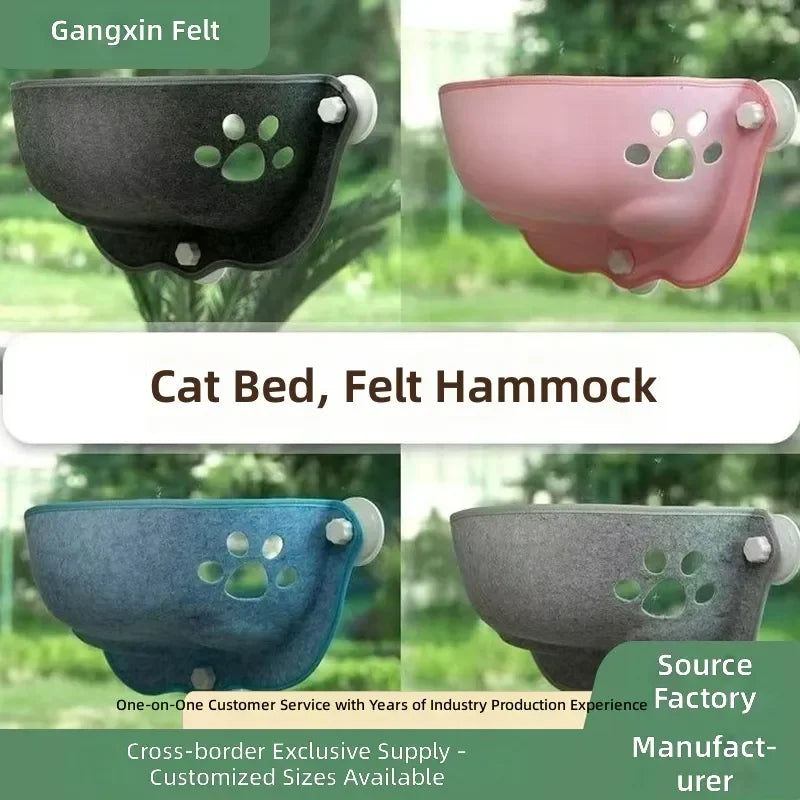 Cat Window Hammock for Cats Small Pets Round - MyPetDollar.com
